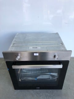 LOGIK INTEGRATED SINGLE OVEN MODEL: LBFANX23 (EX DISPLAY) RRP: £159