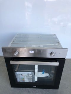 LOGIK INTEGRATED SINGLE OVEN MODEL: LBFANX23 (EX DISPLAY) RRP: £159