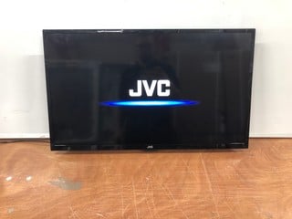 JVC 32" HE LED BACKLIT LCD TV MODEL: LT-32C490A (POWERS ON)