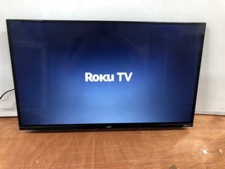 JVC ROKU 32" LED SMART HD ROKU TV MODEL: LT-32CR230 (POWERS ON)