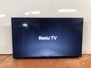 JVC 40" LED SMART FHD ROKU TV MODEL: LT-40CR330 (POWERS ON)