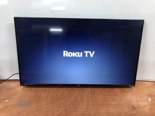 JVC 40" LED SMART FHD ROKU TV MODEL: LT-40CR330 (POWERS ON)