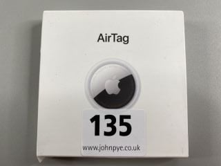 APPLE AIRTAG TRACKING DEVICE IN WHITE: MODEL NO A2187 (WITH BOX)  [JPTN41618]