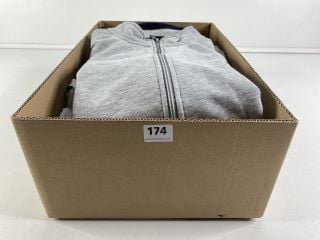 BOX OF CLOTHING TO  INC LONDON JUMPER SIZE LARGE