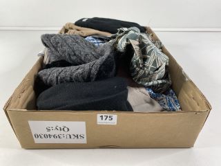 BOX OF CLOTHING TO INC THINSULATE HAT