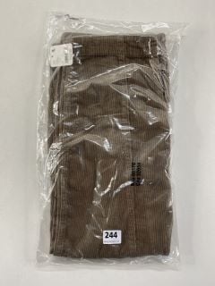 HIGH ROLLER CORD JUM TROUSERS SIZE XS RRP£118.00