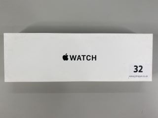 APPLE WATCH SE (2ND GEN) SMARTWATCH IN STARLIGHT: MODEL NO A2722 (WITH BOX & ACCESSORIES). (SEALED UNIT).  [JPTN41668]