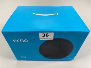 ECHO SMART SPEAKER IN BLACK. (WITH BOX & ACCESSORIES)  [JPTN41687]