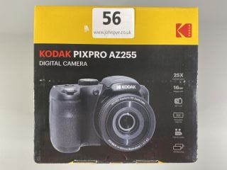 KODAK PIXPRO AZ255 BRIDGE CAMERA IN BLACK. (WITH BOX & ACCESSORIES)  [JPTN41707]