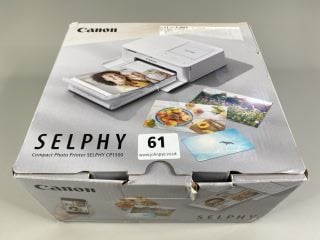 CANON SELPHY CP1500 COMPACT PHOTO PRINTER IN BLACK. (WITH BOX & ACCESSORIES)  [JPTN41704]