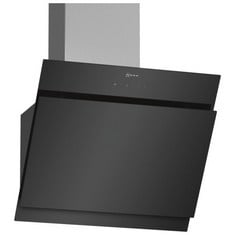 NEFF WALL CHIMNEY HOOD, 59CM WIDE, BLACK MODEL: D65IHM1S0B RRP: £699 (IN PACKAGING)