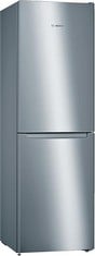 BOSCH SERIES 2 186CM HIGH 50/50 NO FROST FRIDGE FREEZER - STAINLESS STEEL EFFECT MODEL: KGN34NLEAG RRP: £629 (IN PACKAGING)