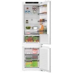 BOSCH SERIES 4 194CM HIGH 70/30 INTEGRATED FRIDGE FREEZER WITH FIXED DOOR FIXING KIT MODEL: KIN96VFD0 RRP: £1.059 (IN PACKAGING)