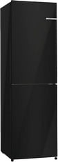 BOSCH SERIES 2 182CM HIGH 50/50 FROST FREE FRIDGE FREEZER - BLACK MODEL: KGN27NBEAG RRP: £449 (IN PACKAGING)