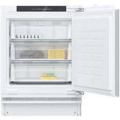 NEFF N50 INTEGRATED FROST FREE UNDER COUNTER FREEZER WITH FIXED DOOR FIXING KIT MODEL: GU7212FE0G RRP: £569 (IN PACKAGING)