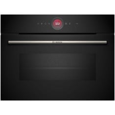 SERIES 8 BUILT-IN COMPACT OVEN WITH MICROWAVE FUNCTION - BLACK MODEL: CMG7241B1B RRP: £899