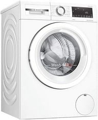 BOSCH SERIES 4 8KG / 5KG WASHER DRYER WITH 1400 RPM - WHITE MODEL: WNA134U8GB RRP: £699 (IN PACKAGING)