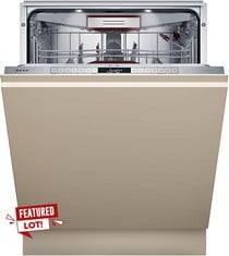 NEFF N70 FULLY-INTEGRATED DISHWASHER MODEL: S187TC800E RRP: £1,219 (POWERS ON)