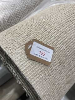 BROWN TEXTURED SOFT FIBRE CARPET (4M)