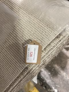 BROWN TEXTURE SOFT FIBRE CARPET (4M)