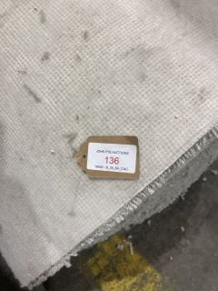 GREY TEXTURED SUPER SOFT FIBRE CARPET (5M)