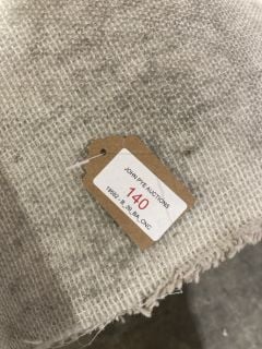 WHITE TEXTURED SUPER SOFT FIBRE CARPET(5M)