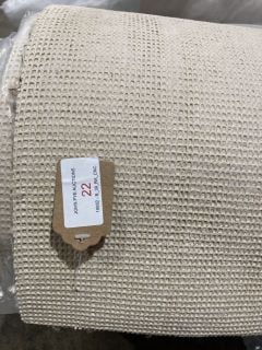 BEIGE PATTERN COARSE FIBRE CARPET (5M)