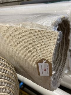 OFF WHITE BERBER COARSE FIBRE CARPET (4M)