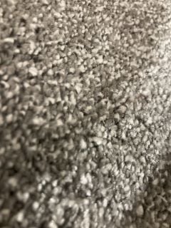 GREY SHAG TEXTURE SOFT FIBRE CARPET (4M)