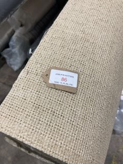 GREY PATTERNED MEDIUM FIBRE CARPET (5M)