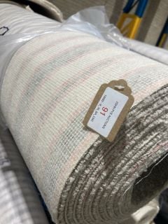 OFF WHITE TEXTURED SOFT FIBRE CARPET (4M)