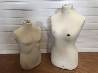 FEMALE AND CHILD TORSO DISPLAY MANNEQUINS