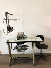 BROTHER MODEL EF4-B511-002-7 INDUSTRIAL SEWING MACHINE TO INCLUDE CHAIR