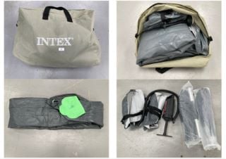 INTEX KAYAK EXPLORER K2 GREY AND GREEN.