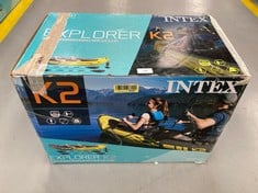 INTEX ADULT INFLATABLE KAYAK EXPLORER K2 FOR 2 PERSONS (68307).