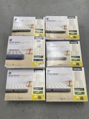 6 X INTEX INFLATABLE MATTRESSES INCLUDING DURA - BEAM STANDAR.