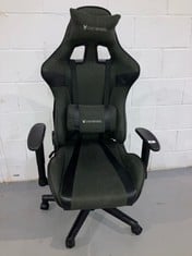 GAMING CHAIR OVERSTEEL GREY AND BLACK (DIRTY).