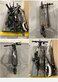 4 X ELECTRIC SCOOTERS INCLUDING VARIOUS MODELS SUCH AS CECOTEC (ALL BROKEN)