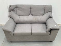 TWO SEATER ARMCHAIR GREY COLOUR (DIRTY).