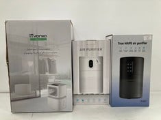 3 X AIR PURIFIERS VARIOUS MODELS INCLUDING ITVANILA DEHUMIDIFIER MODEL DU-L1 - LOCATION 7A.