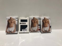 4 X UNDERWEAR PACKS VARIOUS BRANDS AND SIZES INCLUDING HUGO BOSS BRIEFS SIZE XXL - LOCATION 44A.