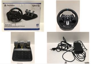 LOGITECH G923 STEERING WHEEL AND PEDALS FOR PLAYSTATION (P.V.P 316€) - LOCATION 40A.