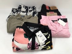 5 X BRANDED CLOTHING VARIOUS SIZES INCLUDING RALPH LAUREN PINK SHIRT SIZE S - LOCATION 36A.