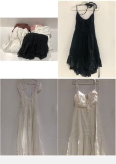 5 X DESIGNER DRESSES VARIOUS MODELS AND SIZES (TOTAL P.V.P 630€) - LOCATION 45B.