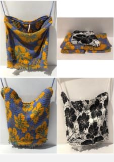 5 X DESIGNER TOPS VARIOUS SIZES AND COLOURS (TOTAL P.V.P 220€) - LOCATION 49B.