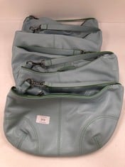 5 X BLUE AND GREEN DESIGNER BAGS (TOTAL P.V.P 200€) - LOCATION 46B.