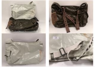 4 X BROWN AND BEIGE DESIGNER BAGS (TOTAL P.V.P. 712€) - LOCATION 42B.