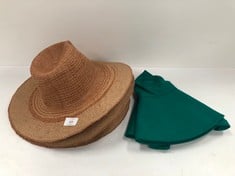 4 X DESIGNER HATS VARIOUS MODELS (TOTAL P.V.P. 383€) - LOCATION 34B.