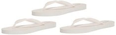 9 X ESSENTIALS WOMEN'S FLIP FLOPS, BRIGHT WHITE, SIZE 39 - LOCATION 10B.