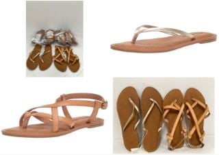 6 X ESSENTIALS SANDALS, VARIOUS SIZES AND MODELS - LOCATION 2B.